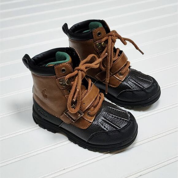 Polo Ralph Lauren Toddler Boys Colby Mid II Boots - Picture 1 of 11